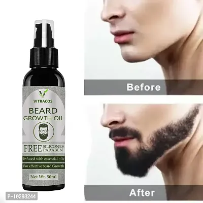 Vitracos Beard Hair Oil- 50 ml
