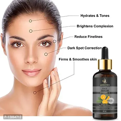 Bright Complete Vitamin C Booster Serum 45 Ml - 3 Days To Spotless, Bright Skin | Light Texture Formula  And  Non-Oily Face Serum  (45 Ml)-thumb0