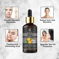 Vitamin-C Serum Pure Orange Extract With Ascorbic Acid And Hyaluronic Acid Skin Brightening And Glowing Serum For Face For Oily And Dry Skin  (45 Ml)-thumb1
