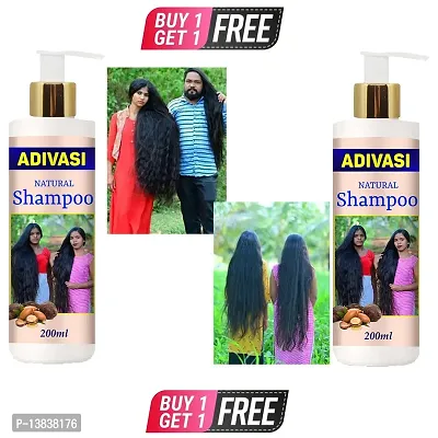 Adivasi Neelambari Hair Care Oil Best Hair Growth Oil Hair Shampoo (200Ml)(Pack Of 1)Buy 1 Get 1 Free-thumb0