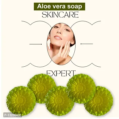 Aloe Vera Youthful Bathing Bar -100 Grams Each, Pack Of 5