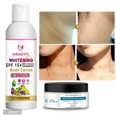 Body Lotion And Uva Uvb Protect Sunscreen Lotion Spf 50 Pa +++ Skin 100Ml With Whitening Cream-thumb0