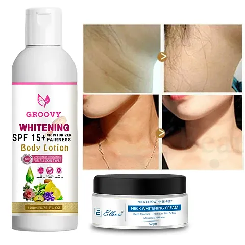 Premium Quality Body Lotion With Whitening Cream Combo