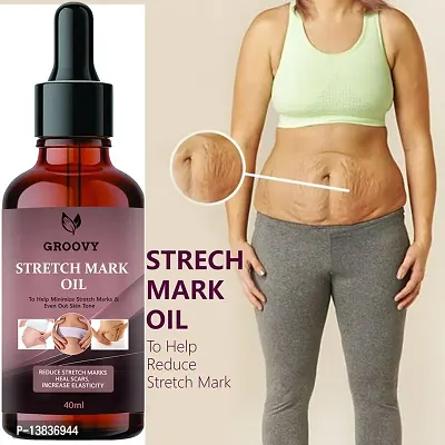 Organics Natural Stretch Oil With Coconut, Yasti And Tilatel Oils, For Scars And Stretchmarks  40 Ml)