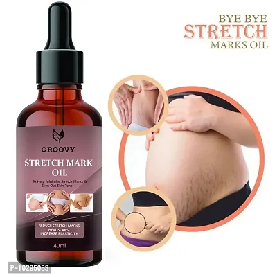 Stretch Marks Scar Removal Oil In During After Pregnancy Delivery Women, Organic Bio Oil,Anti Cellulite, Remover Scars 40Ml