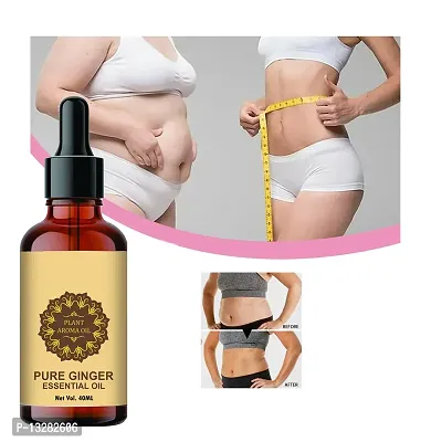 Ginger Essential Oil Ginger Oil Fat Loss Beauty Fat Burner Fat Loss Fat Go Slimming Weight Loss Body Fitness Oil Shape Up Slimming Oil For Stomach, Hips And Thigh