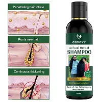 Neelambari Herbal Shampoo For Dandruff Control, Hair Regrowth And Hair Fall Control Shampoo - 100 Ml-thumb2