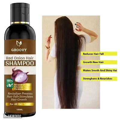 Naturals Red Onion Shampoo Red Onion Black Seed Oil With Argan Oil,Jojjoba Oil, Bhringraj Extract,Jatamansi Extract And Other Premium Herbs For Hair Regrowth And Hair Fall Control Hair Oil- 100 Ml