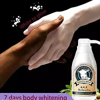 Korean Goat Milk Body Wash Whitening Moisturizing Skin Body Cream Smoothing Whitening Body Wash Whitening Moisturizing Anti-aging Smooth Skin Care 300ML-thumb2