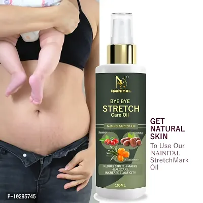 Nainital After Delivery Stretch Mark Removal Oil 100Ml-thumb0