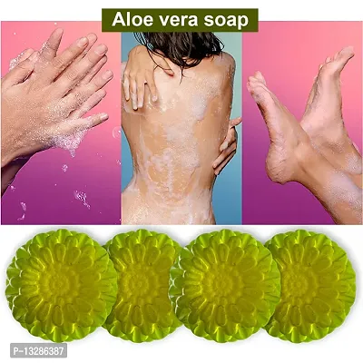 Aloe Vera Soap For A Natural Glow-100 Grams Each, Pack Of 4