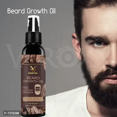 NAINITAL 24 DAYS Beard Growth Oil for str