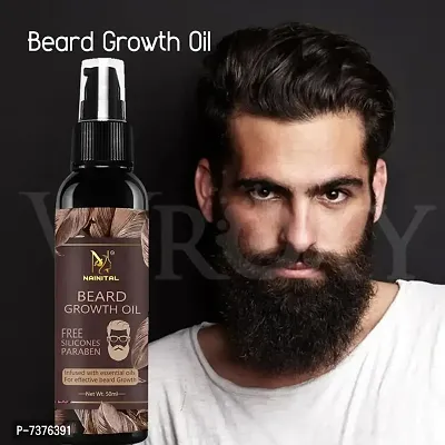 NAINITAL  advanced Beard Growth Oil for Men - (Alm