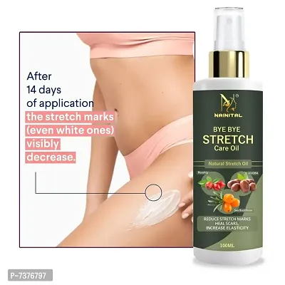 NAINITAL  Therapy Oil For Stretch Marks, Scars  Skin Toning - 100Ml With Argan Oil pack of 1-thumb0