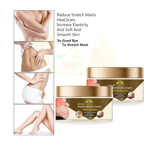 Stretch Marks Cream To Reduce Stretch Marks And Scars 50gm (Pack Of 2)