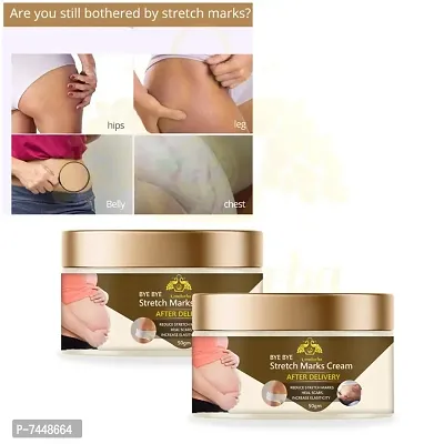 Stretch Marks Cream to Reduce Stretch Marks  Scars 50gm (PACK OF 2)-thumb0