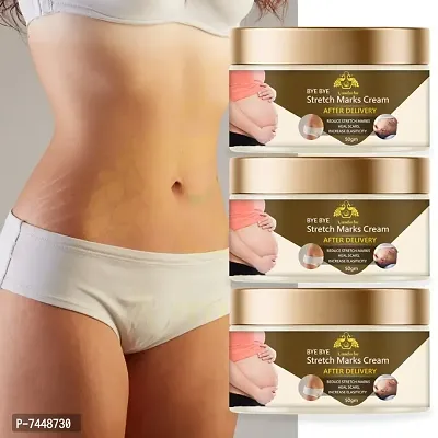 Stretch Marks Cream to Reduce Stretch Marks  Scars 50gm (PACK OF 3)-thumb0