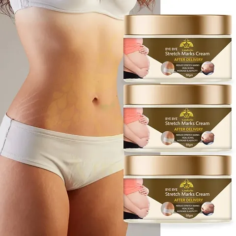 Stretch Marks Cream To Reduce Stretch Marks And Scars 50gm (Pack Of 3)