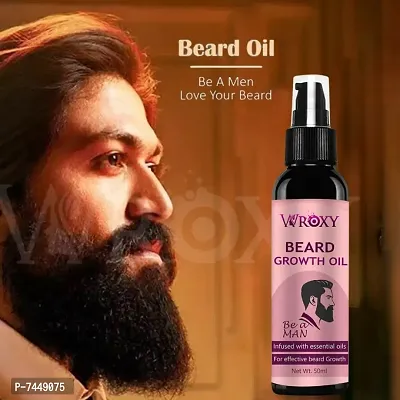 Beard Growth Oil For Men Fast Growth Advanced (PACK OF 1)-thumb0