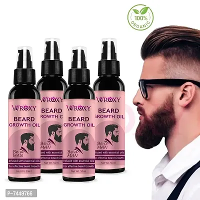 Beard Growth Oil For Men Fast Growth Advanced (PACK OF 3)
