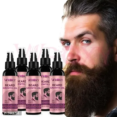 Beard Growth Oil For Men Fast Growth Advanced (PACK OF 5)