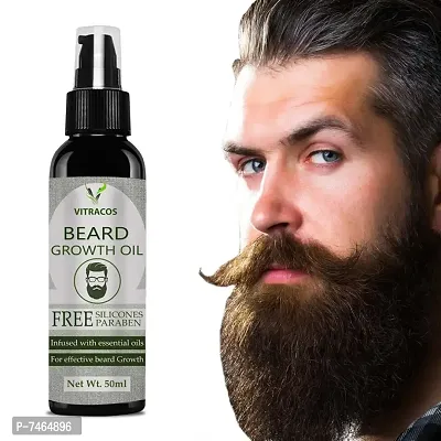 Beard Growth Oil- For Stimulating fast Beard Growth Hair Oil-thumb0