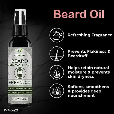 Beard Growth Oil- For Stimulating fast Beard Growth Hair Oil-thumb0