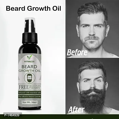 Beard Growth Oil- For Stimulating fast Beard Growth Hair Oil-thumb0