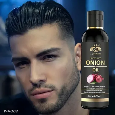 BLACK SEED Onion Hair Oilnbsp;Controls HairFall  Promotes Growth - Hair Oil 50ML-thumb0