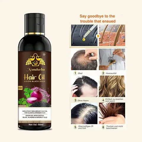 Nandurba Onion Hair Oil&nbsp;Controls Hair Fall