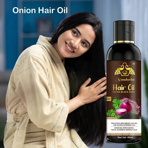 Nandurba Onion Hair Oil&nbsp;Controls Hair Fall