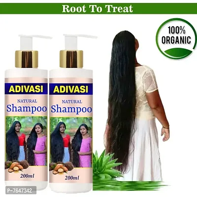 Adivasi Neelambari Hair Care Aadivasi Best Hair Growth Shampoo 200Ml 200 Ml Pack Of 2 Hair Care Shampoo-thumb0