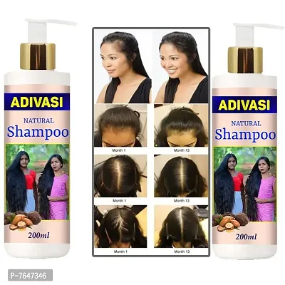 Adivasi Neelambari hair care Aadivasi Best hair growth shampoo (200ML+200 ml) PACK OF 2