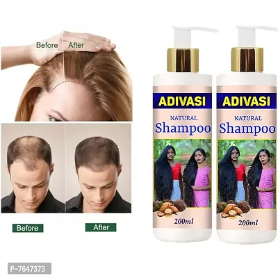 Adivasi Neelambari hair care Aadivasi Best hair growth shampoo (200ML+200 ml) PACK OF 2-thumb0