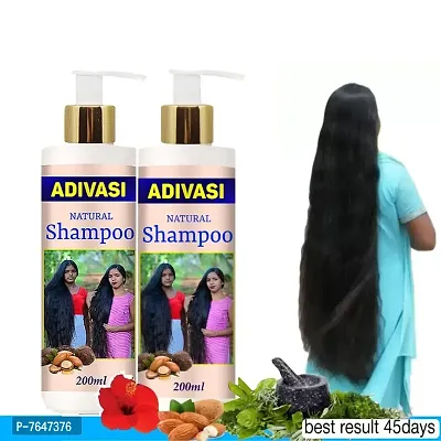 Adivasi Neelambari hair care Aadivasi Best hair growth shampoo (200ML+200 ml) PACK OF 2-thumb0