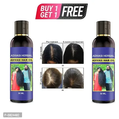 Adivasi Hair Oil For Long Hair Oil For Men  Womens BUY 1 GET 1 FREE