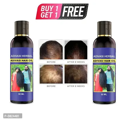 Adivasi Hair Oil For Long Hair Oil For Men Womens Buy 1 Get 1 Free Hair Care Hair Oil