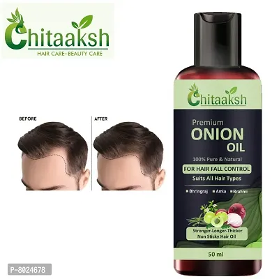 Onion Herbal Hair Oil with 14 Essential Oils for Hair Regrowth Pack 1-thumb0