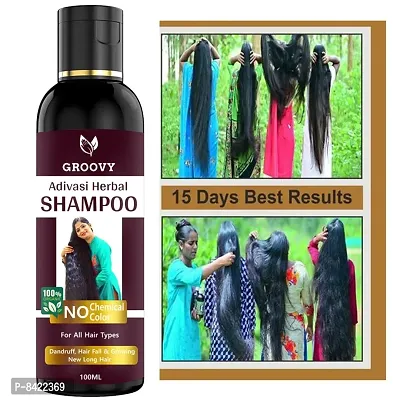 Adivasi Herbal Natural Shampoo 100ml (Pack Of 1)