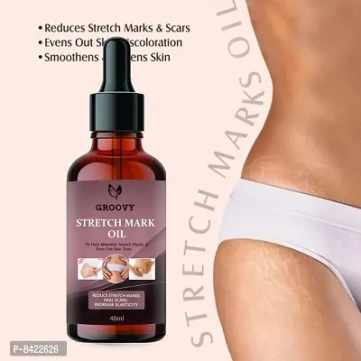 Strech Mark Oil For Anti-Strech Mark Cream 40ML (Pack Of 1)