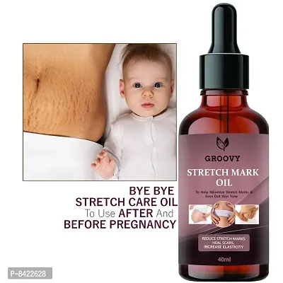 Strech Mark Oil For Anti-Strech Mark Cream 40ML (Pack Of 1)-thumb0