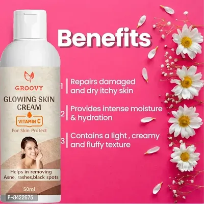 Glowing Skin Cream With Vitamin C For Skin Protecti