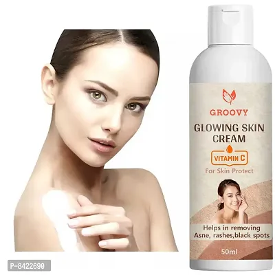 Glowing Skin Cream With Vitamin C For Skin Protecti