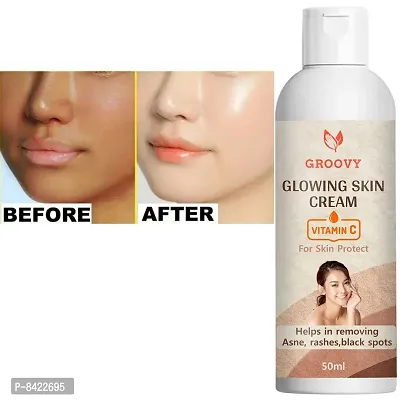 Glowing Skin Cream With Vitamin C For Skin Protecti