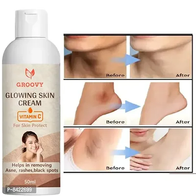 Glowing Skin Cream With Vitamin C For Skin Protecti