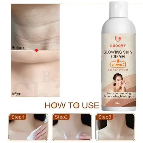 Glowing Skin Cream With Vitamin C For Skin Protection