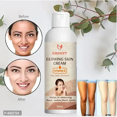 Glowing Skin Cream With Vitamin C For Skin Protecti