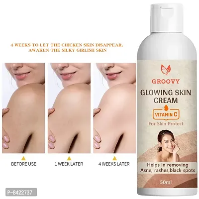 Glowing Skin Cream With Vitamin C For Skin Protecti