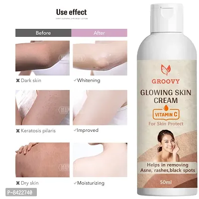 Glowing Skin Cream With Vitamin C For Skin Protecti