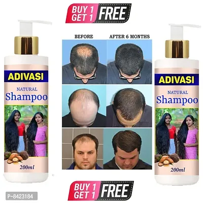 Adivasi Natural Shampoo Buy 1 Get 1 Free-thumb0
